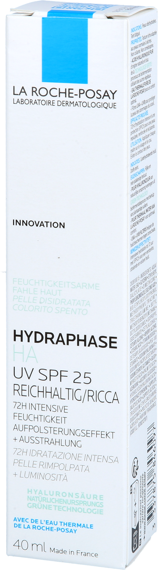 ROCHE-POSAY Hydraphase HA UV Cr.reichhaltig LSF 25