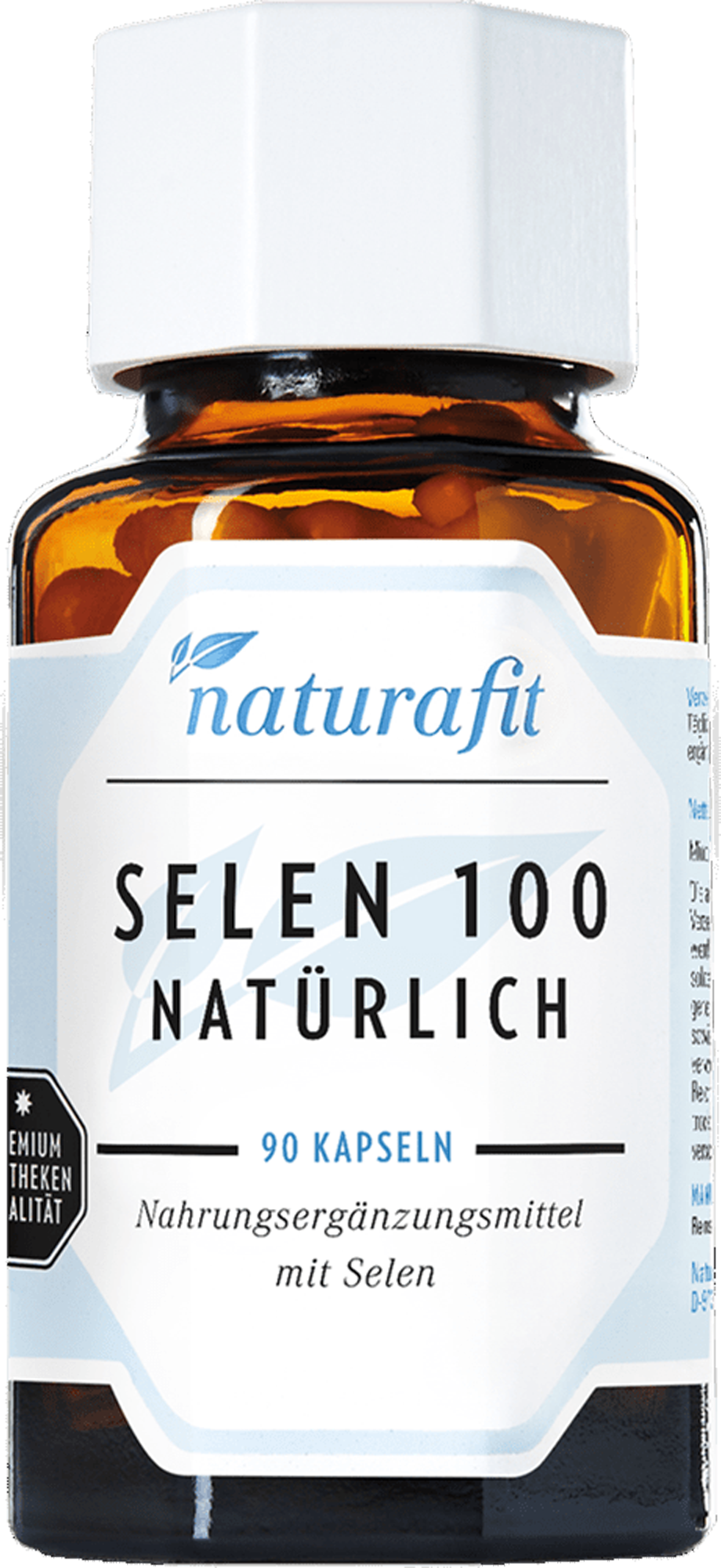NATURAFIT Selen 100 natürlich Kapseln