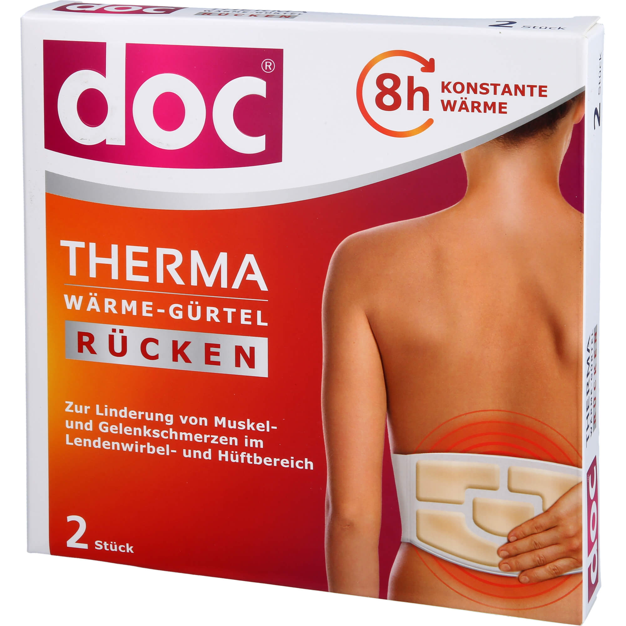 DOC THERMA Wärme-Gürtel Rücken 2 St
