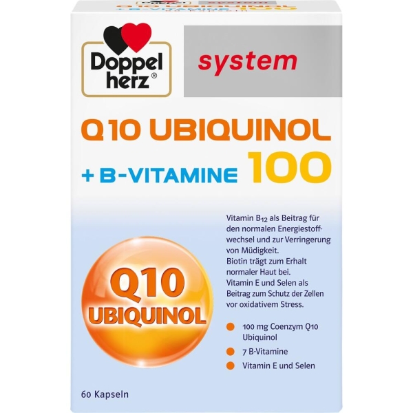 DOPPELHERZ Q10 Ubiquinol 100 system Kapseln
