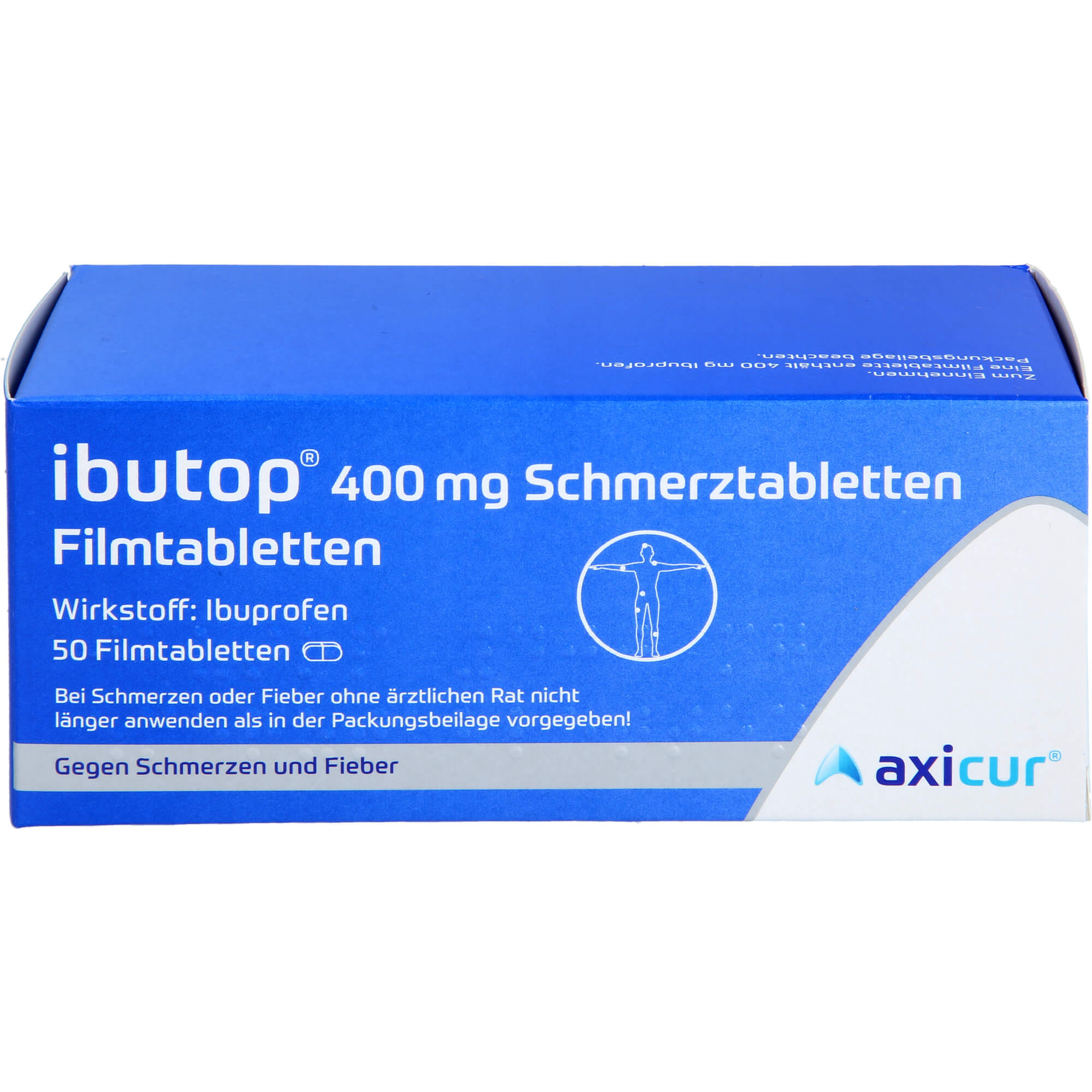 IBUTOP 400 mg Schmerztabletten Filmtabletten 50 St