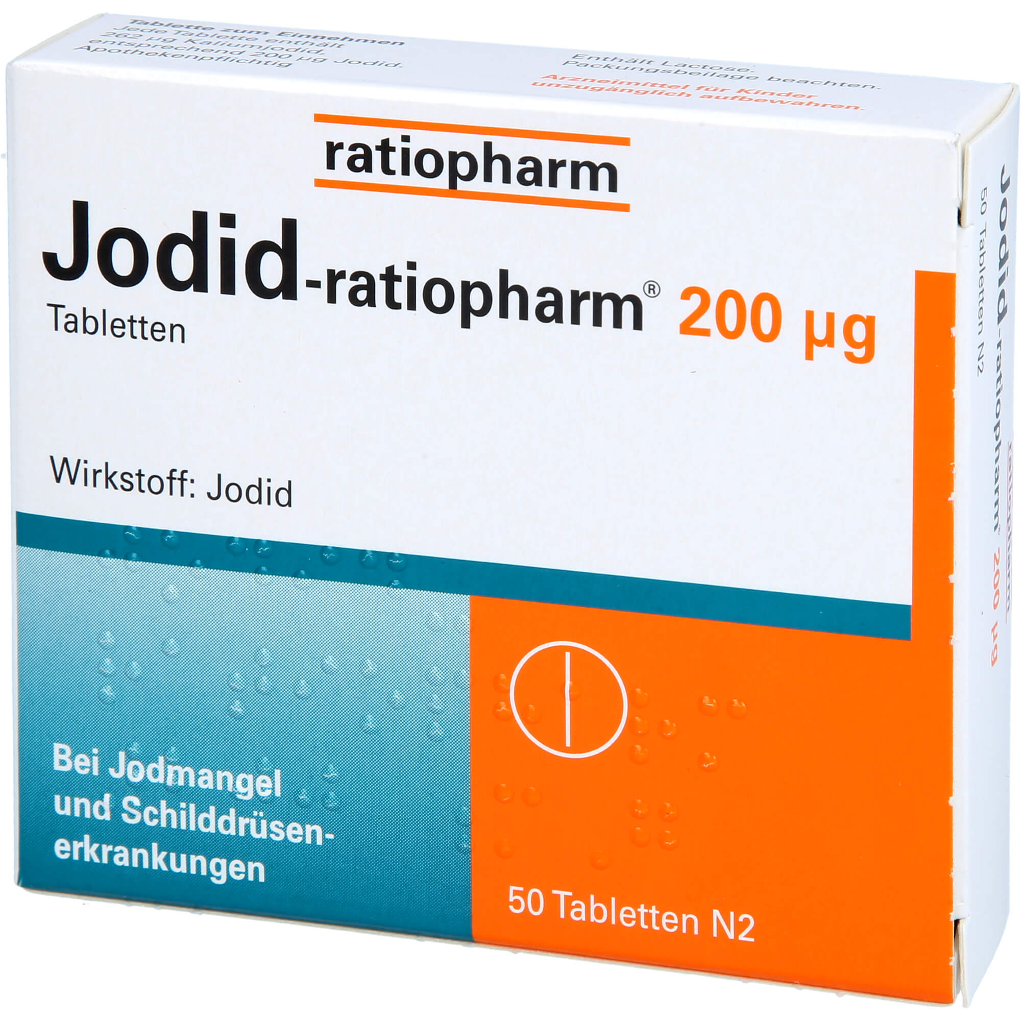 JODID-ratiopharm 200 μg Tabletten 50 St