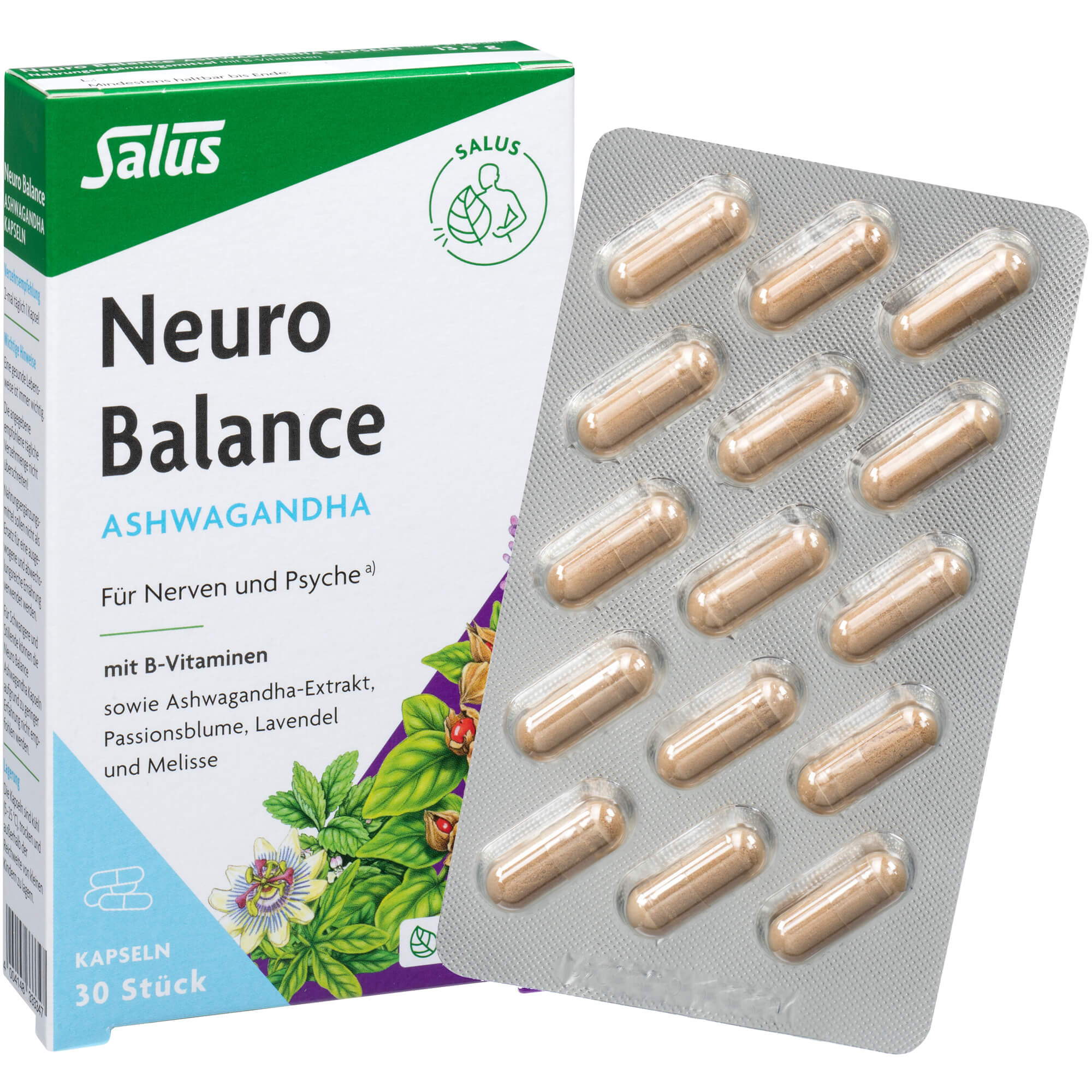 NEURO BALANCE Ashwagandha Kapseln Salus