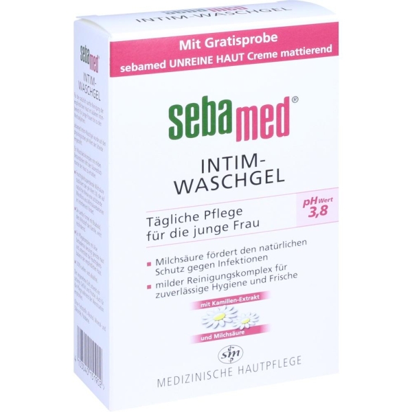 SEBAMED Intim Waschgel pH 3,8 für die junge Frau