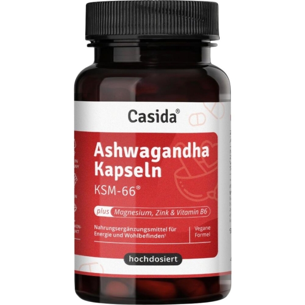 ASHWAGANDHA KAPSELN KSM-66 hochdosiert