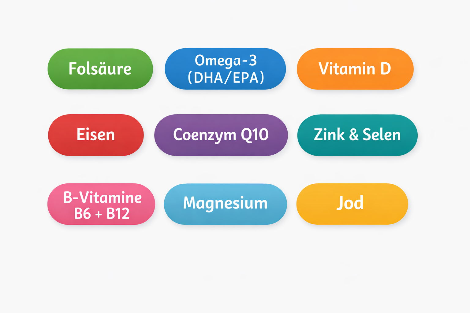 Vitamine bei kinderwunsch