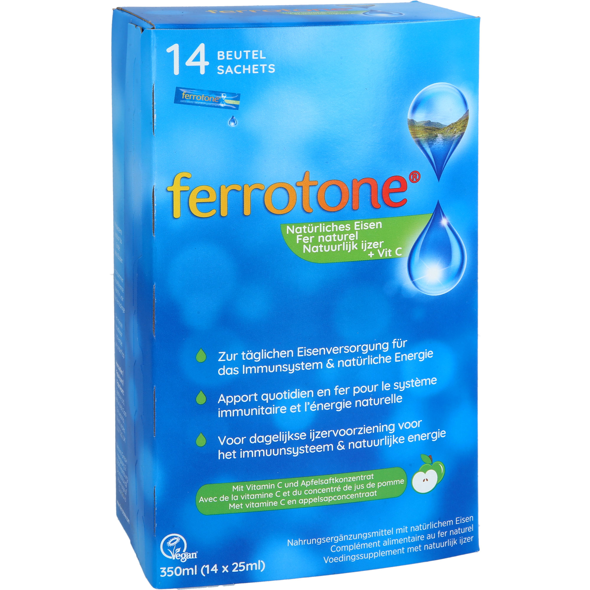 FERROTONE Eisen m.Apfelkonzentrat u.Vitamin C Btl.
