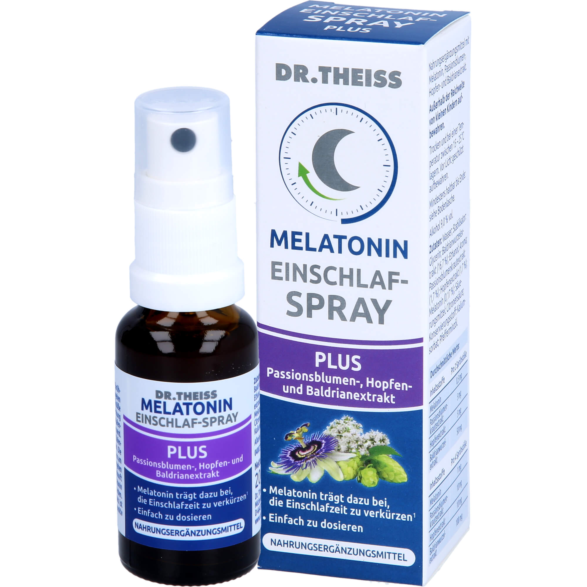 DR.THEISS Melatonin Einschlaf-Spray Plus