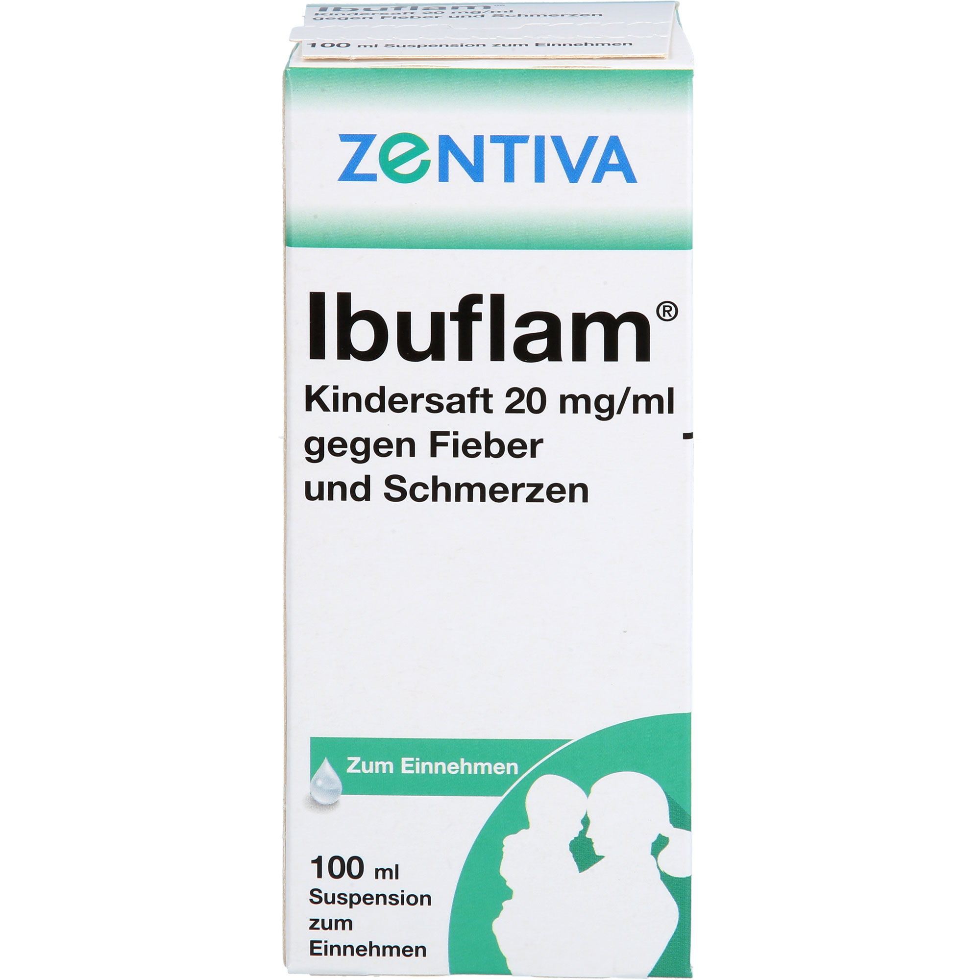 IBUFLAM Kindersaft 20mg/ml gegen Fieber u.Schmerz.