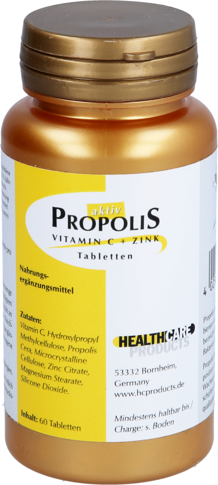 PROPOLIS VITAMIN C+Zink Tabletten