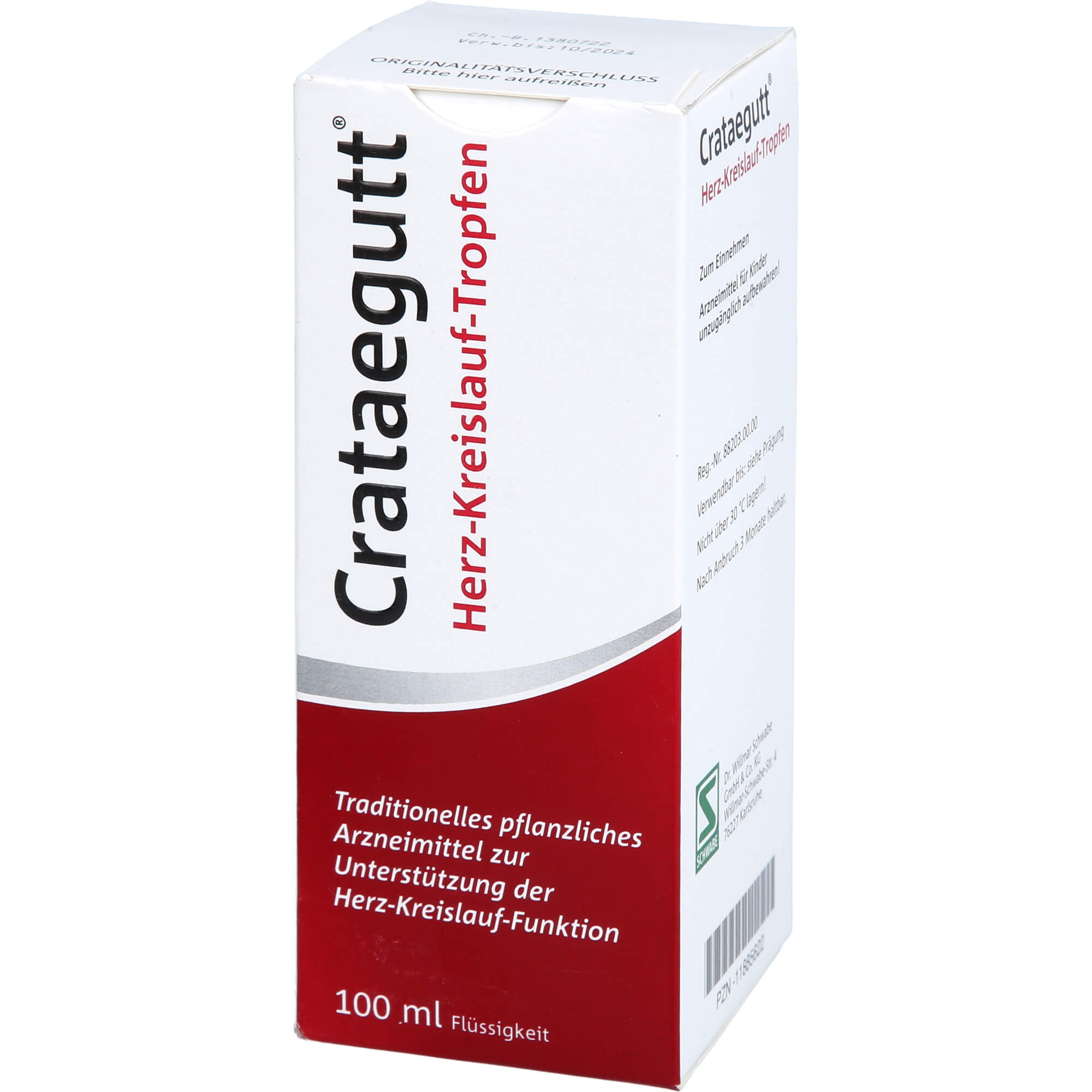 CRATAEGUTT Herz-Kreislauf-Tropfen 100 ml