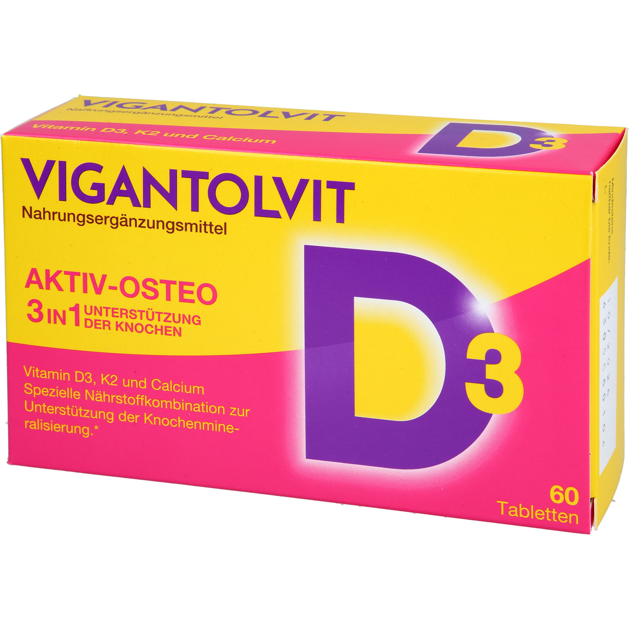 VIGANTOLVIT Vitamin D3 K2 Calcium Filmtabletten