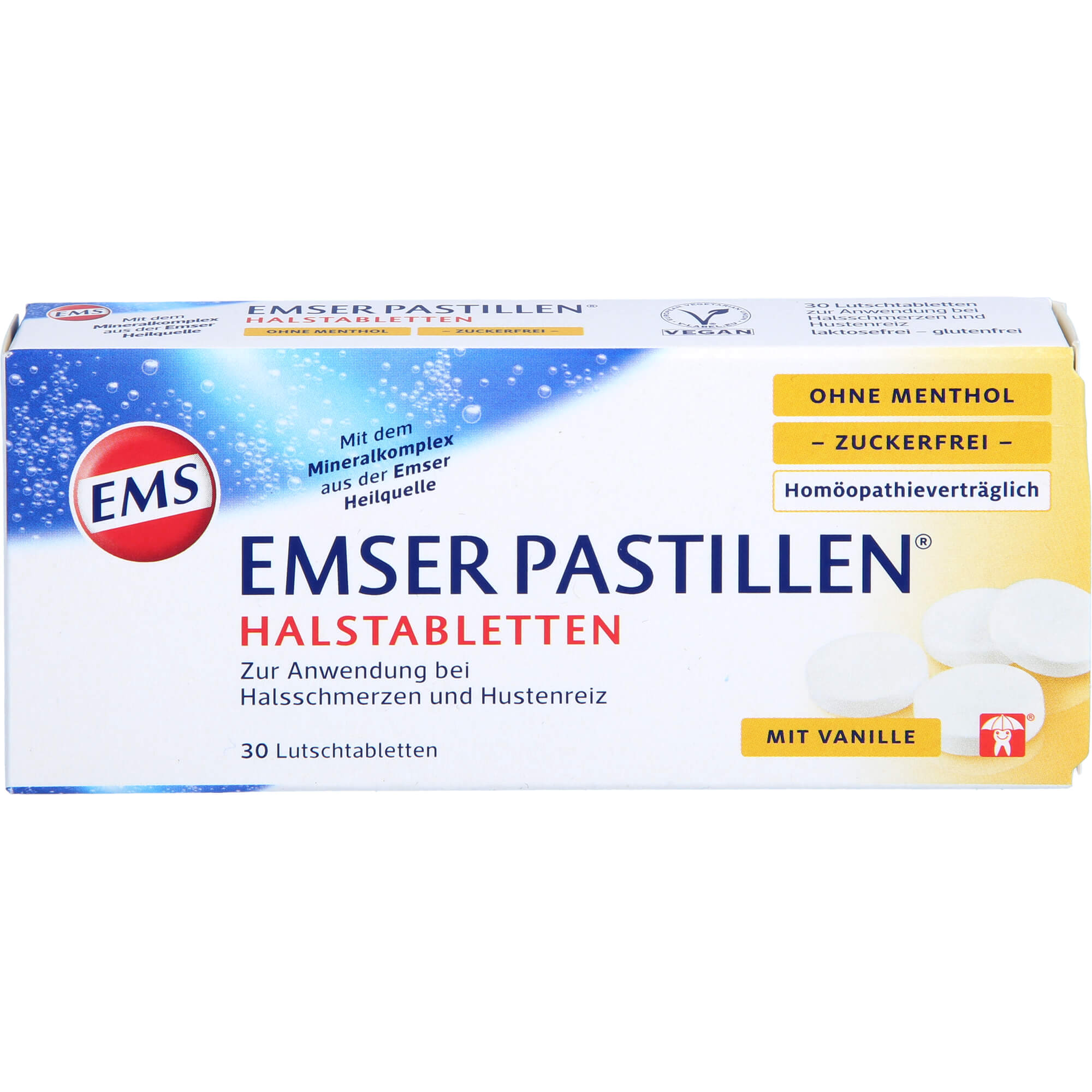 EMSER Pastillen ohne Menthol zuckerfrei