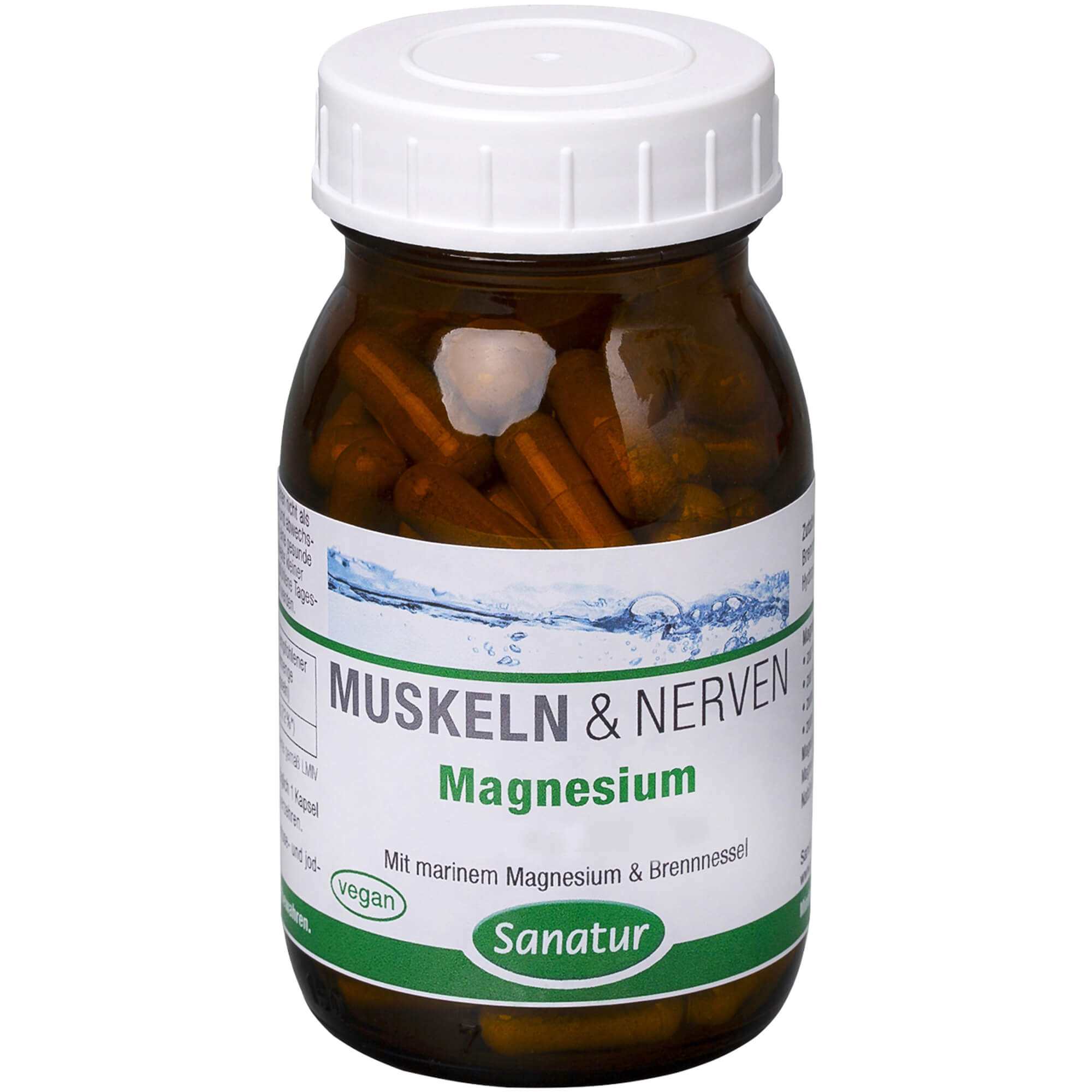 MAGNESIUM 100% natürlich Kapseln