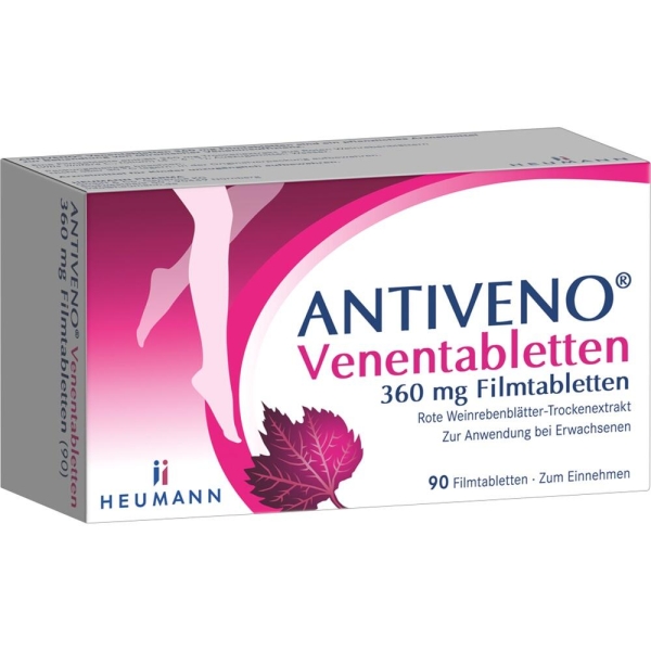 ANTIVENO Venentabletten 360 mg Filmtabletten 90 St
