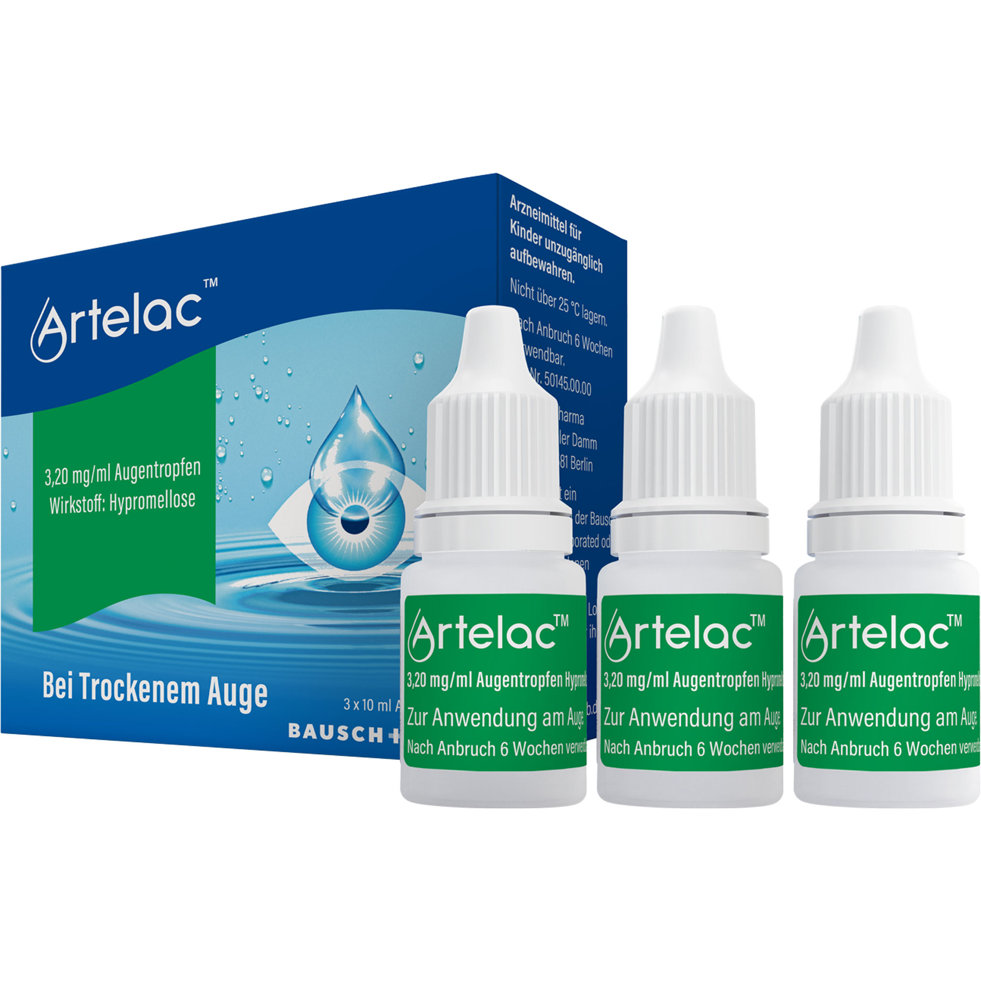 ARTELAC Augentropfen 3X10 ml