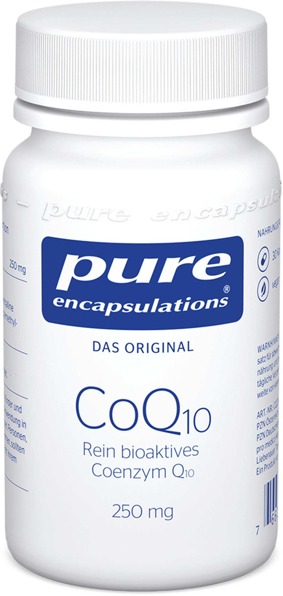 PURE ENCAPSULATIONS CoQ10 250 mg Kapseln