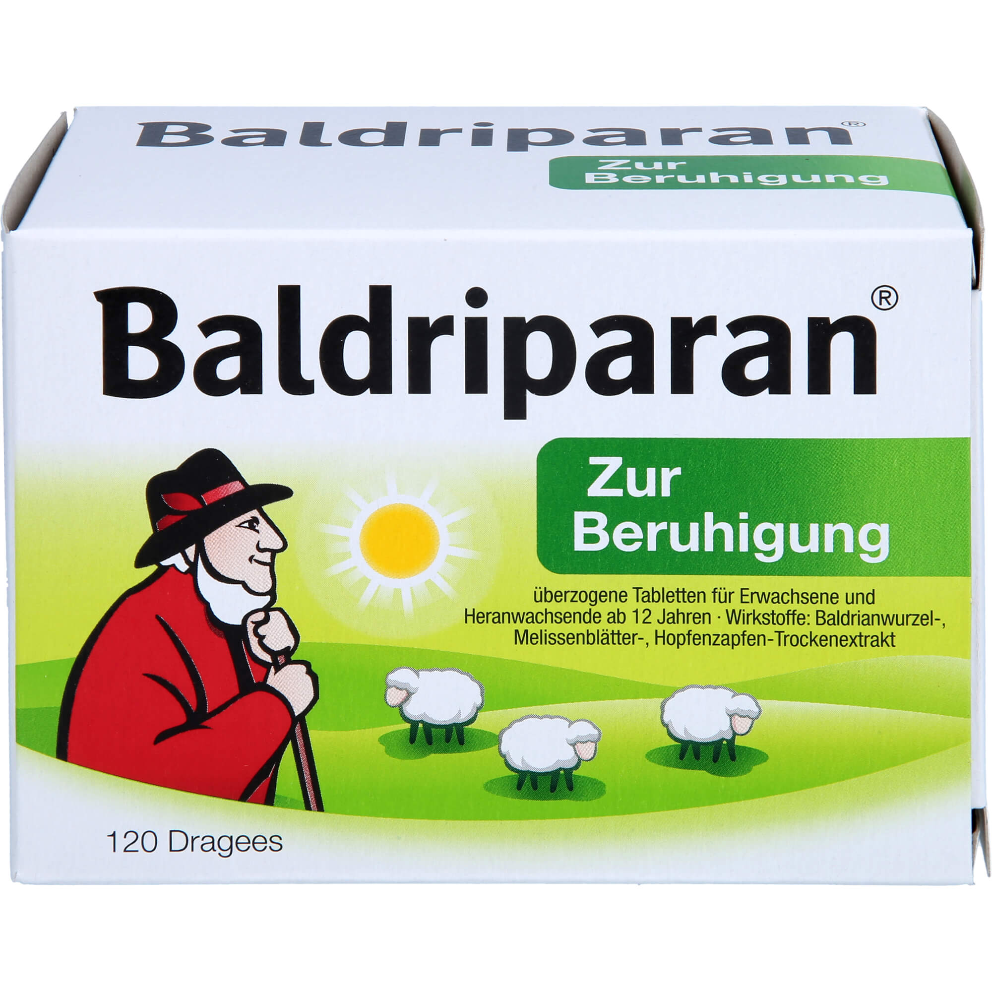 BALDRIPARAN zur Beruhigung überzogene Tabletten 120 St