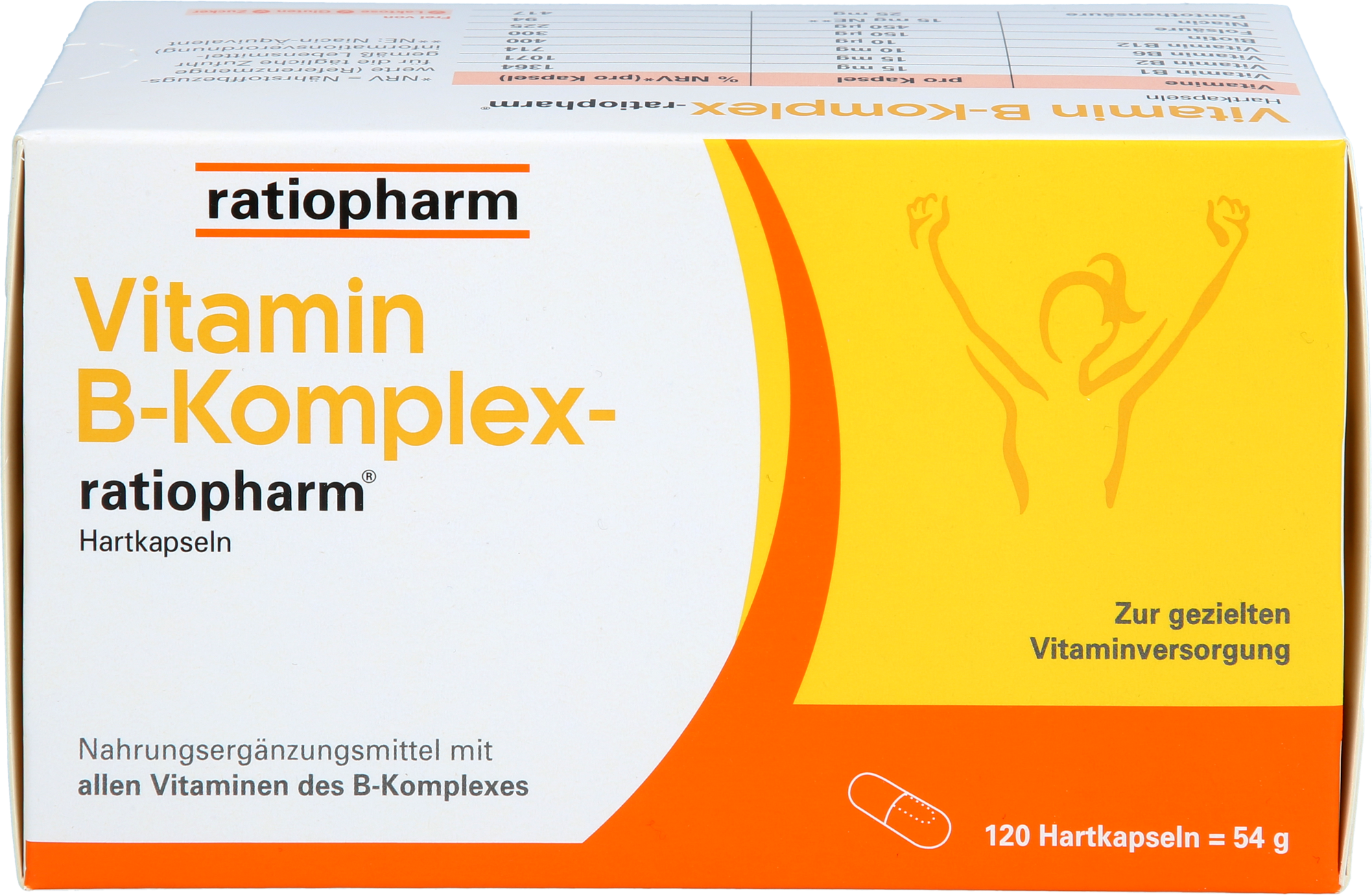 VITAMIN B-KOMPLEX-ratiopharm Kapseln 120 St