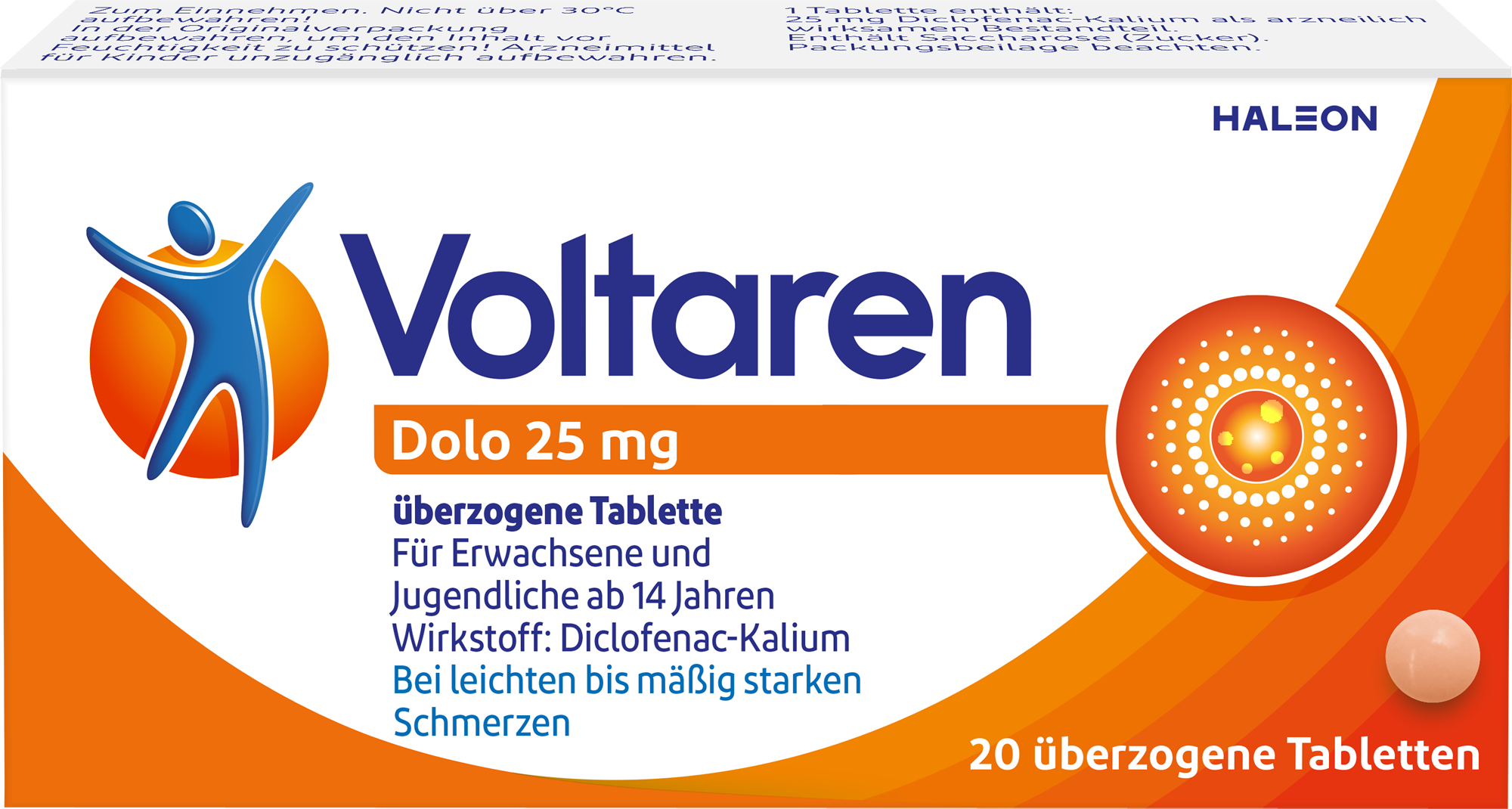 VOLTAREN Dolo 25 mg überzogene Tabletten 20 St