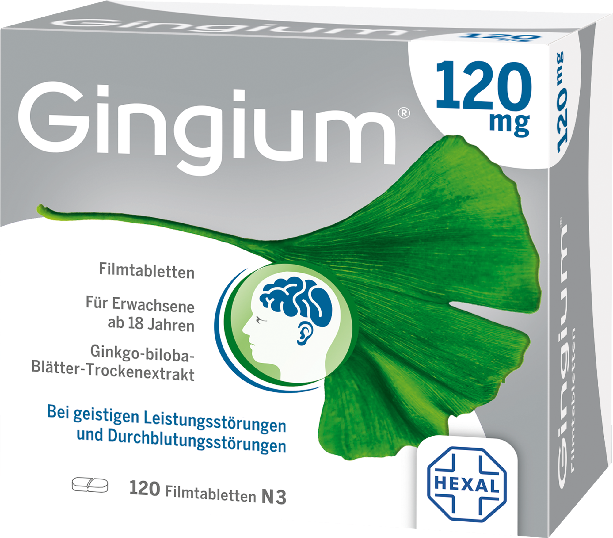 GINGIUM 120 mg Filmtabletten 120 St