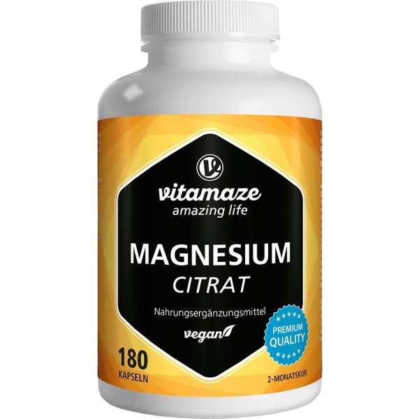 MAGNESIUMCITRAT 360 mg vegan Kapseln