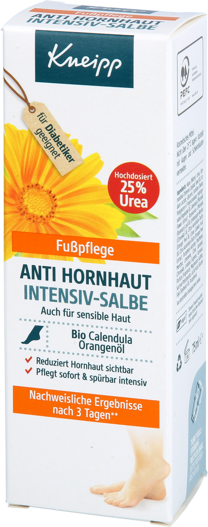KNEIPP Anti Hornhaut Intensiv-Salbe Fußpflege