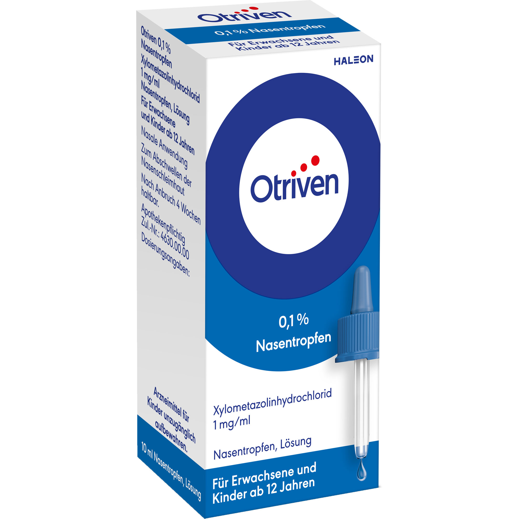 OTRIVEN 0,1% Nasentropfen 10 ml