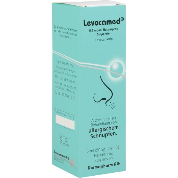 LEVOCAMED 0,5 mg/ml Nasenspray Suspension