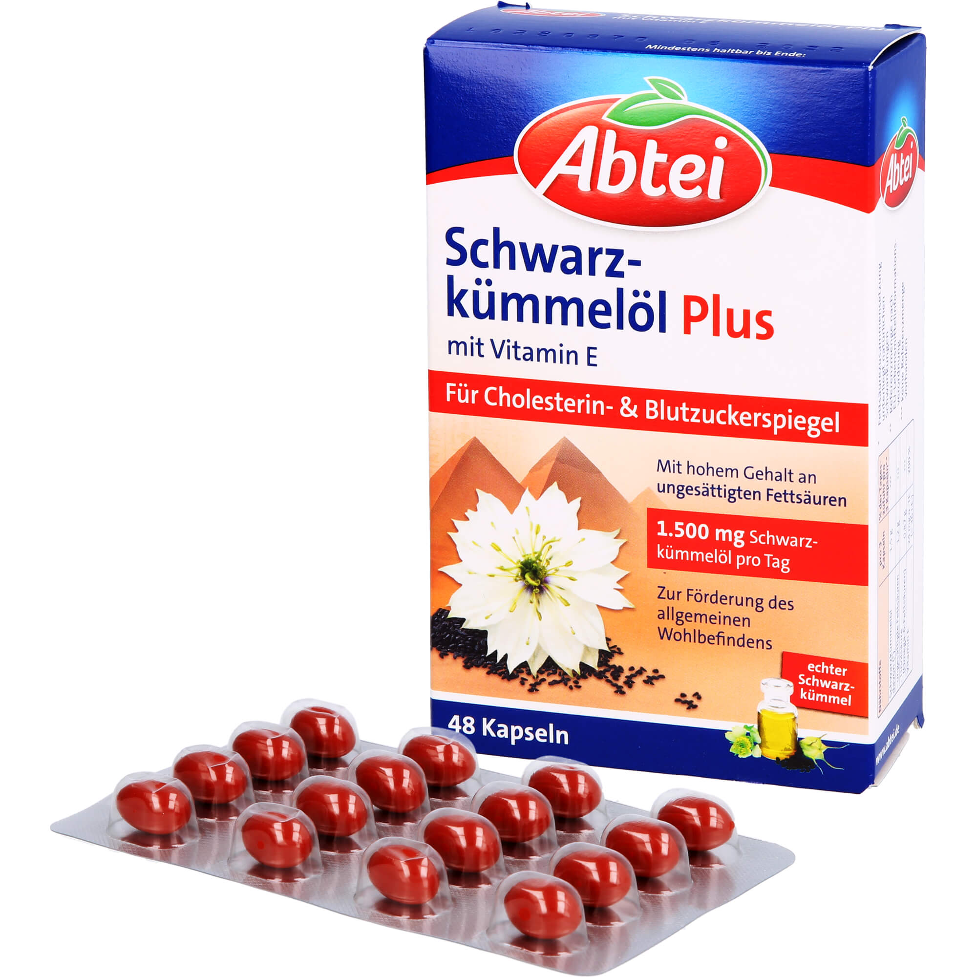 ABTEI Schwarzkümmelöl Plus Kapseln