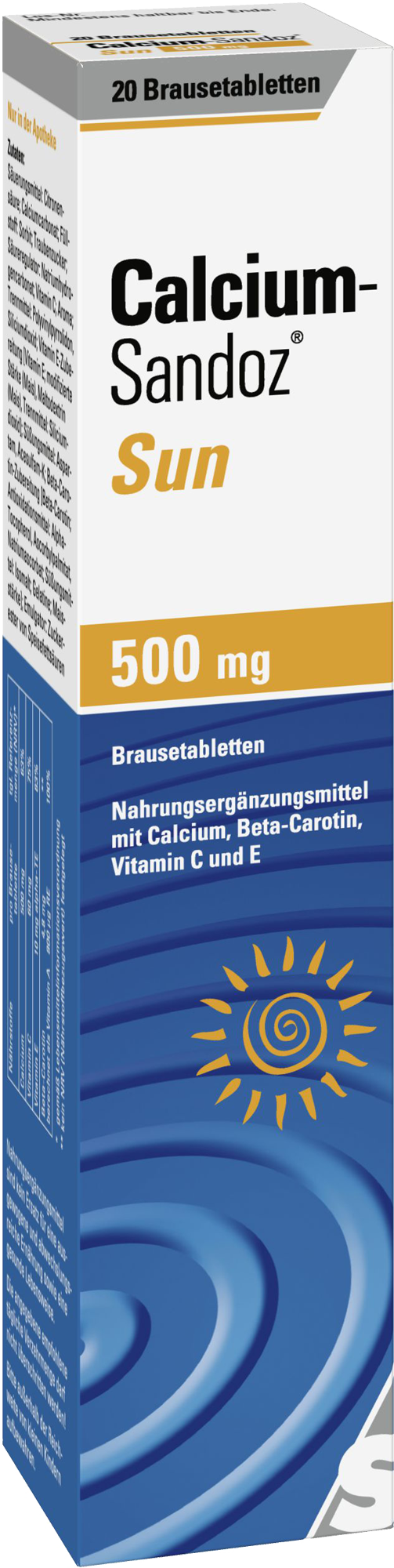 CALCIUM SANDOZ Sun Brausetabletten