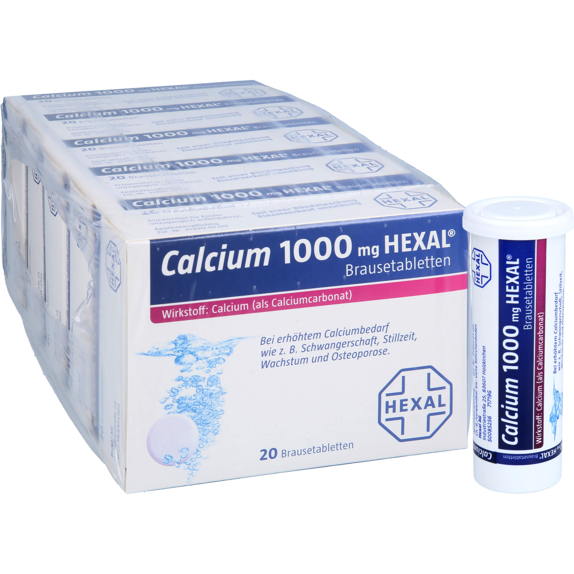 CALCIUM 1000 HEXAL Brausetabletten