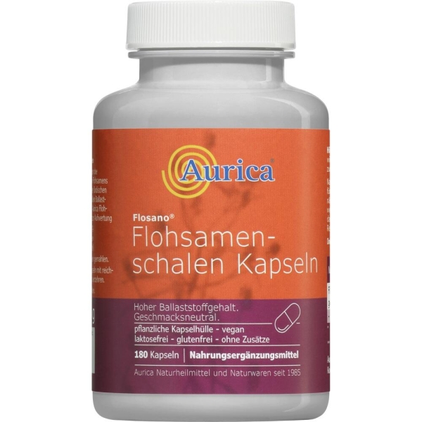 FLOHSAMENSCHALEN Kapseln Flosano gemahlen