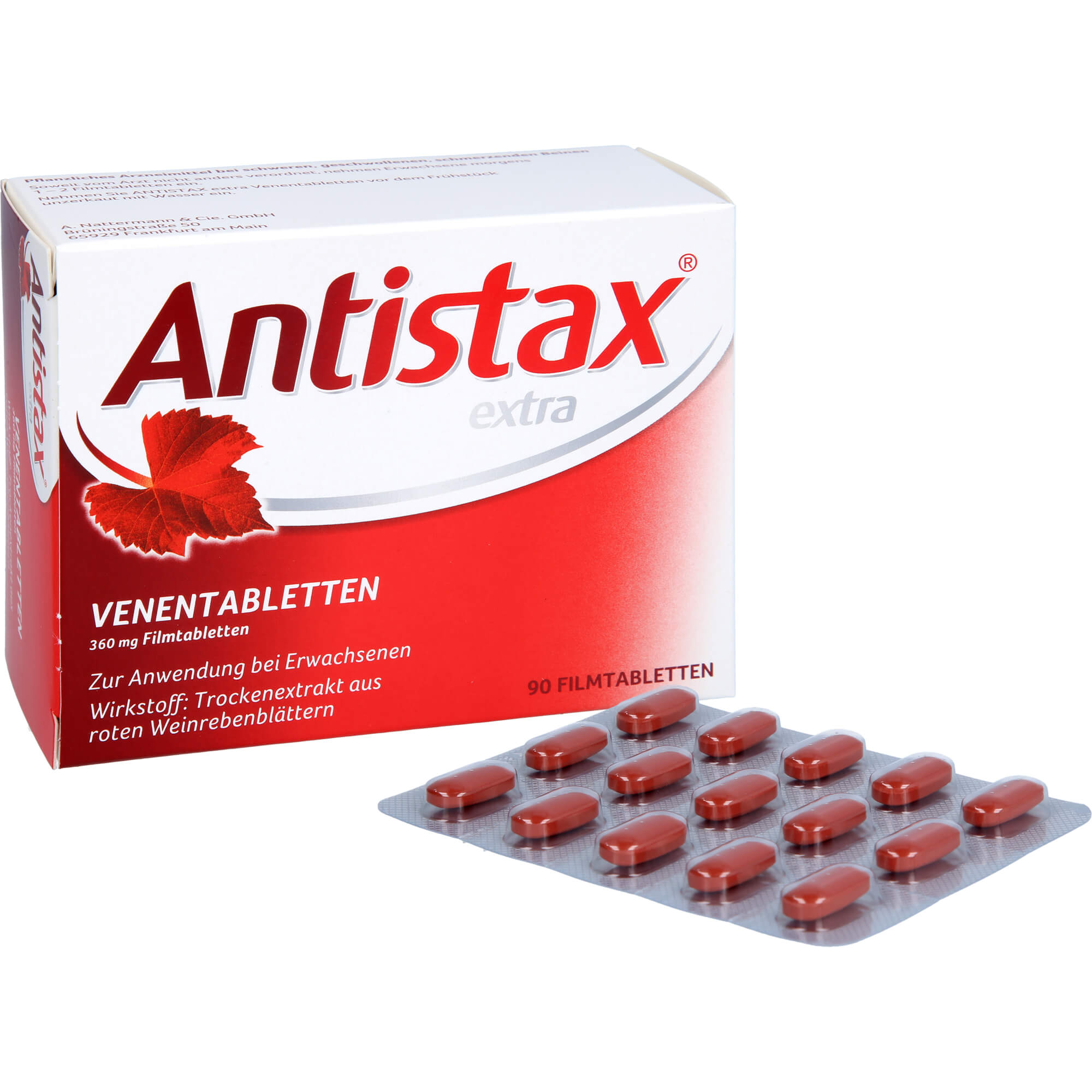 ANTISTAX extra Venentabletten 90 St