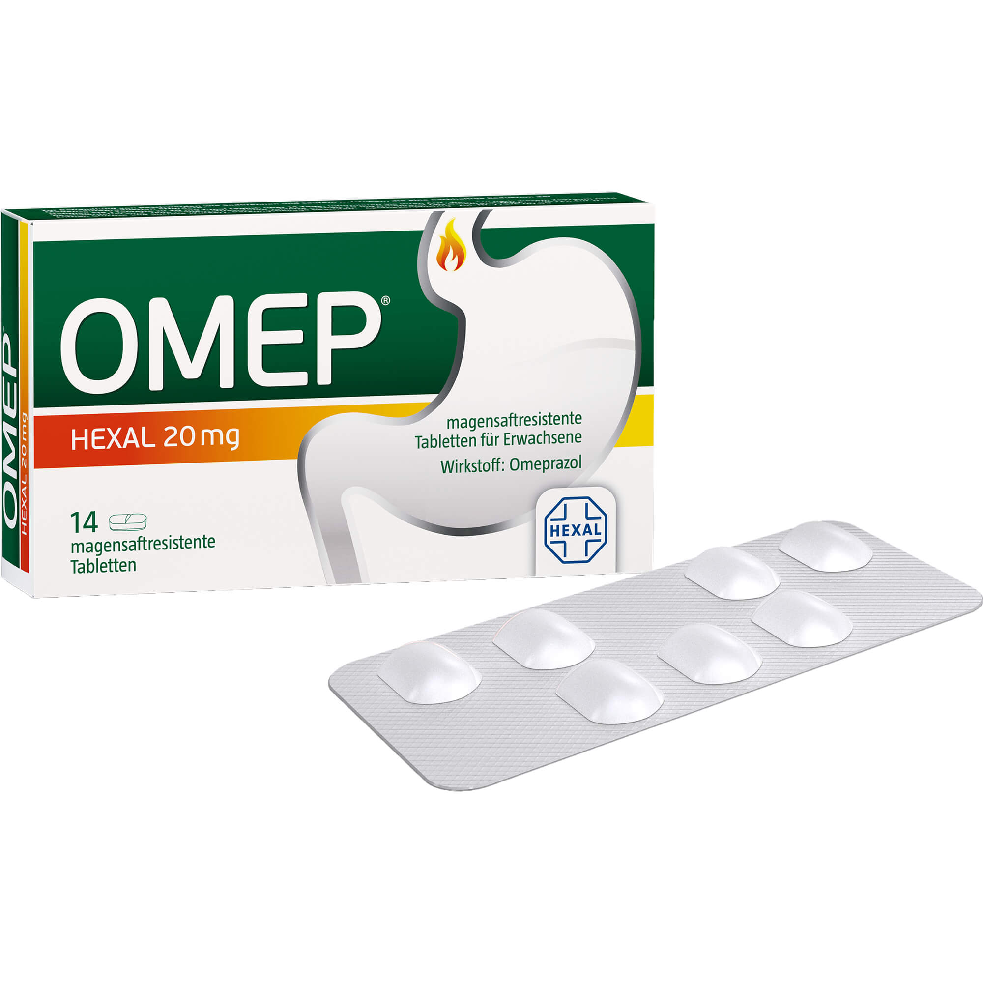 OMEP HEXAL 20 mg magensaftresistente Tabletten