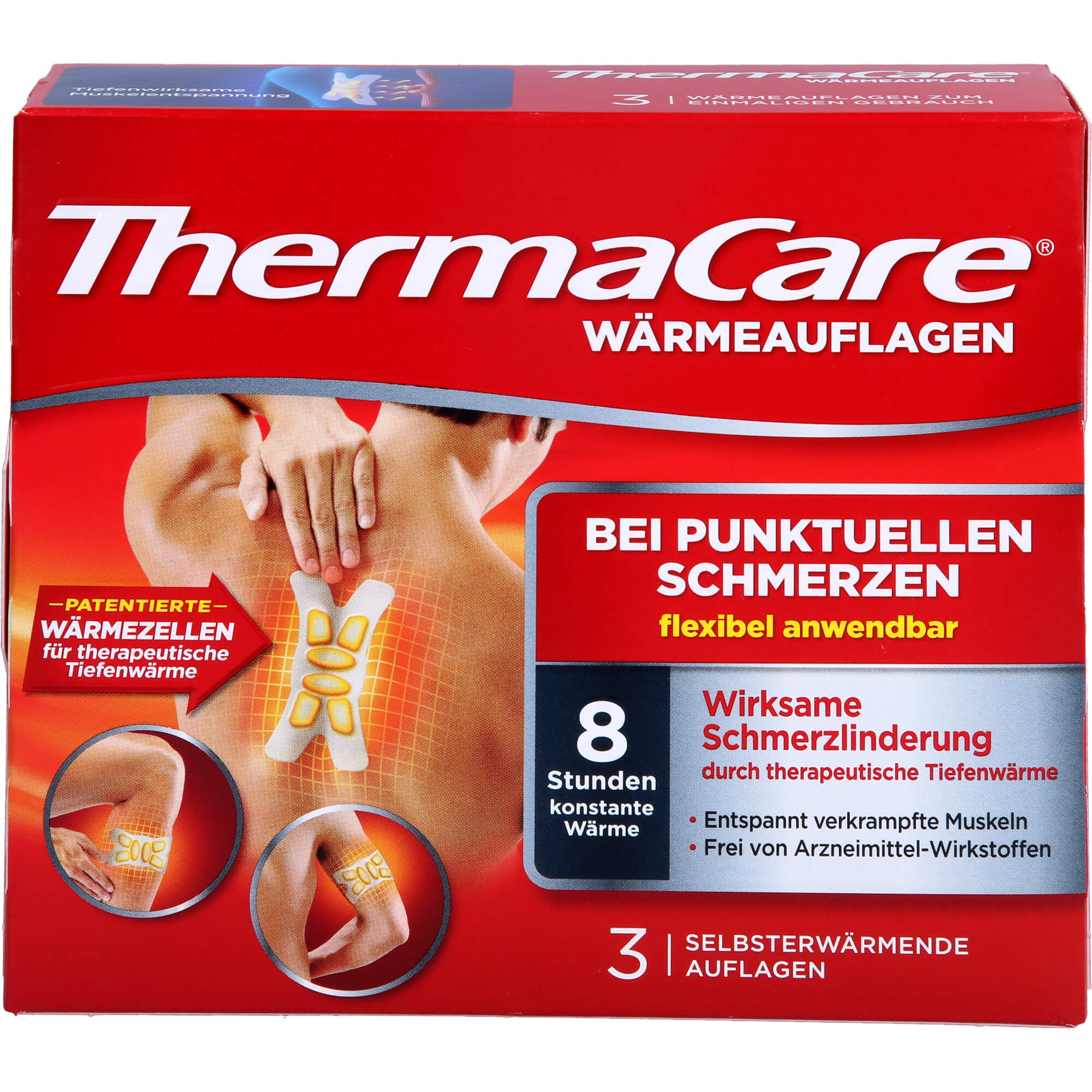 THERMACARE bei punktuellen Schmerzen