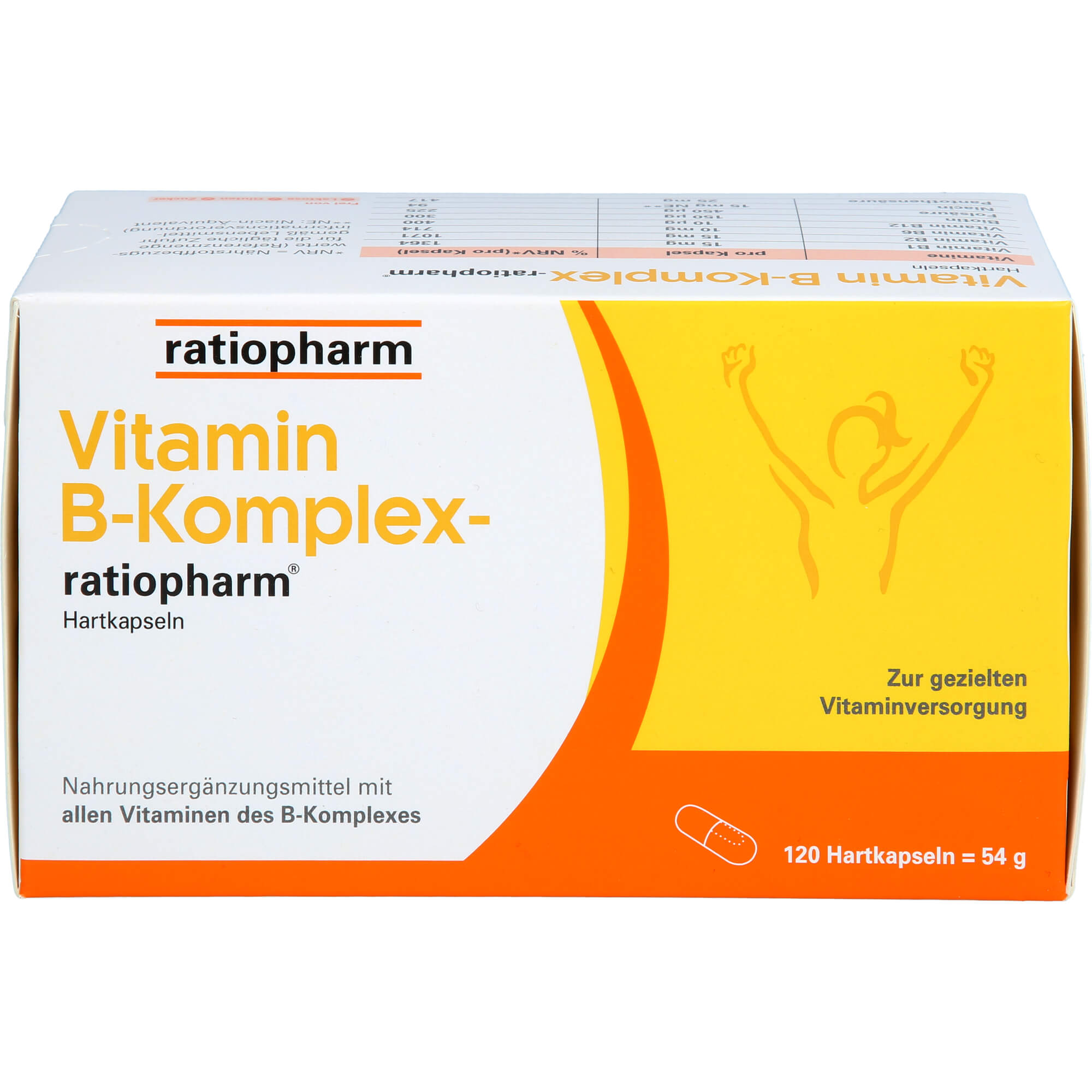 VITAMIN B-KOMPLEX-ratiopharm Kapseln 120 St