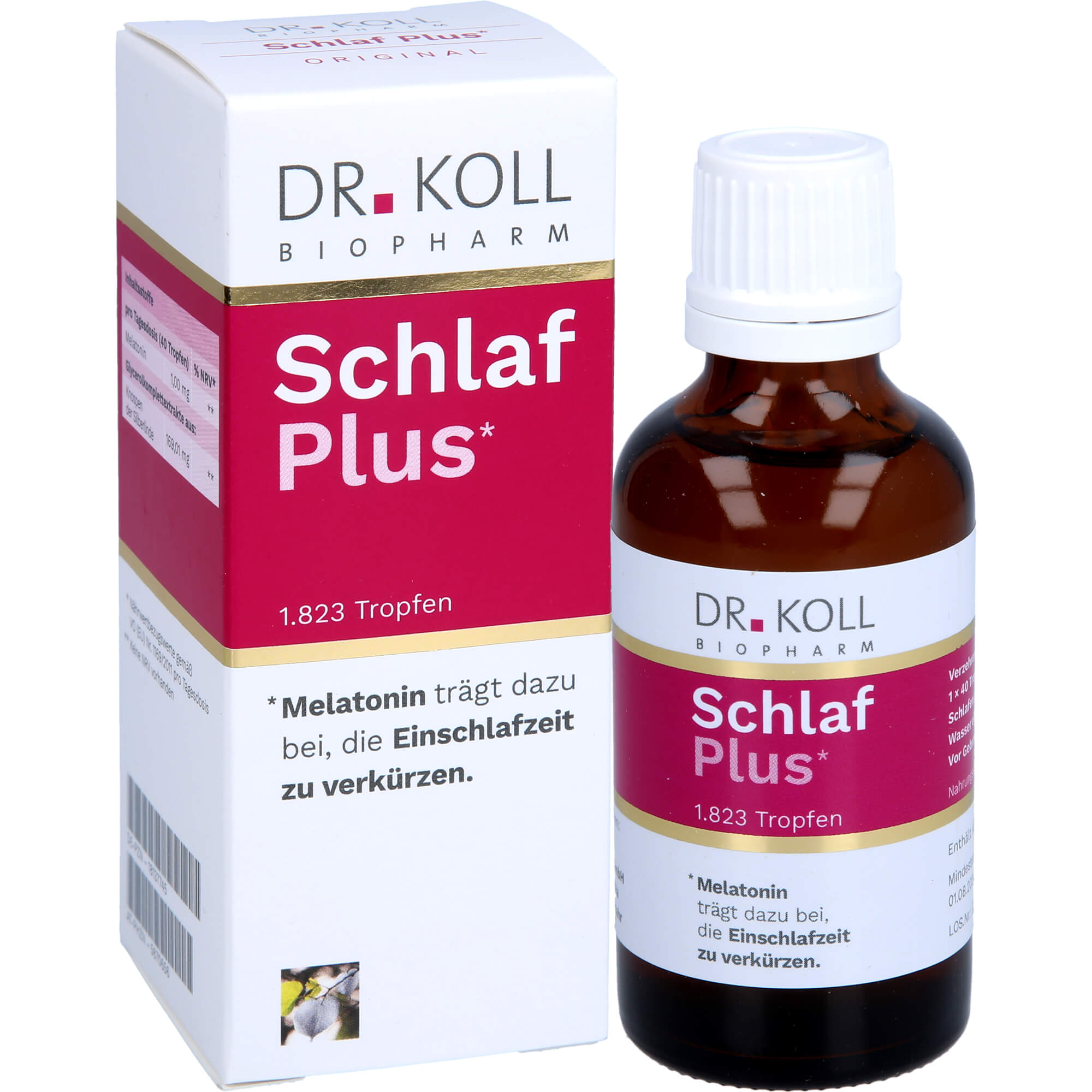 SCHLAF PLUS Dr.Koll Gemmo Silberlinde Melatonin