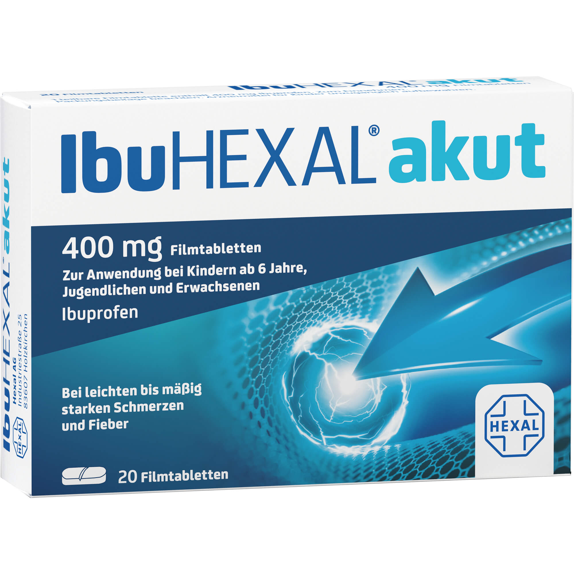 IBUHEXAL akut 400 Filmtabletten 20 St