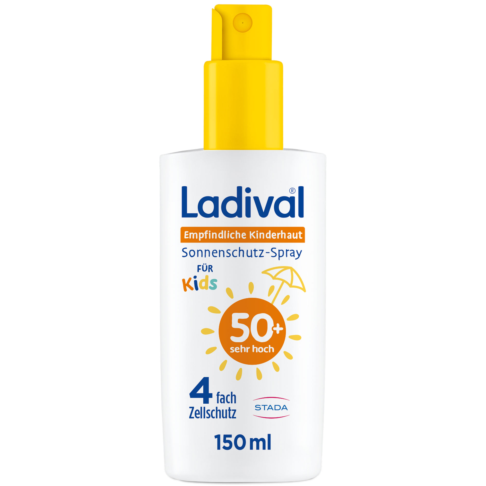 LADIVAL empfindliche Kinderhaut Spray LSF 50+