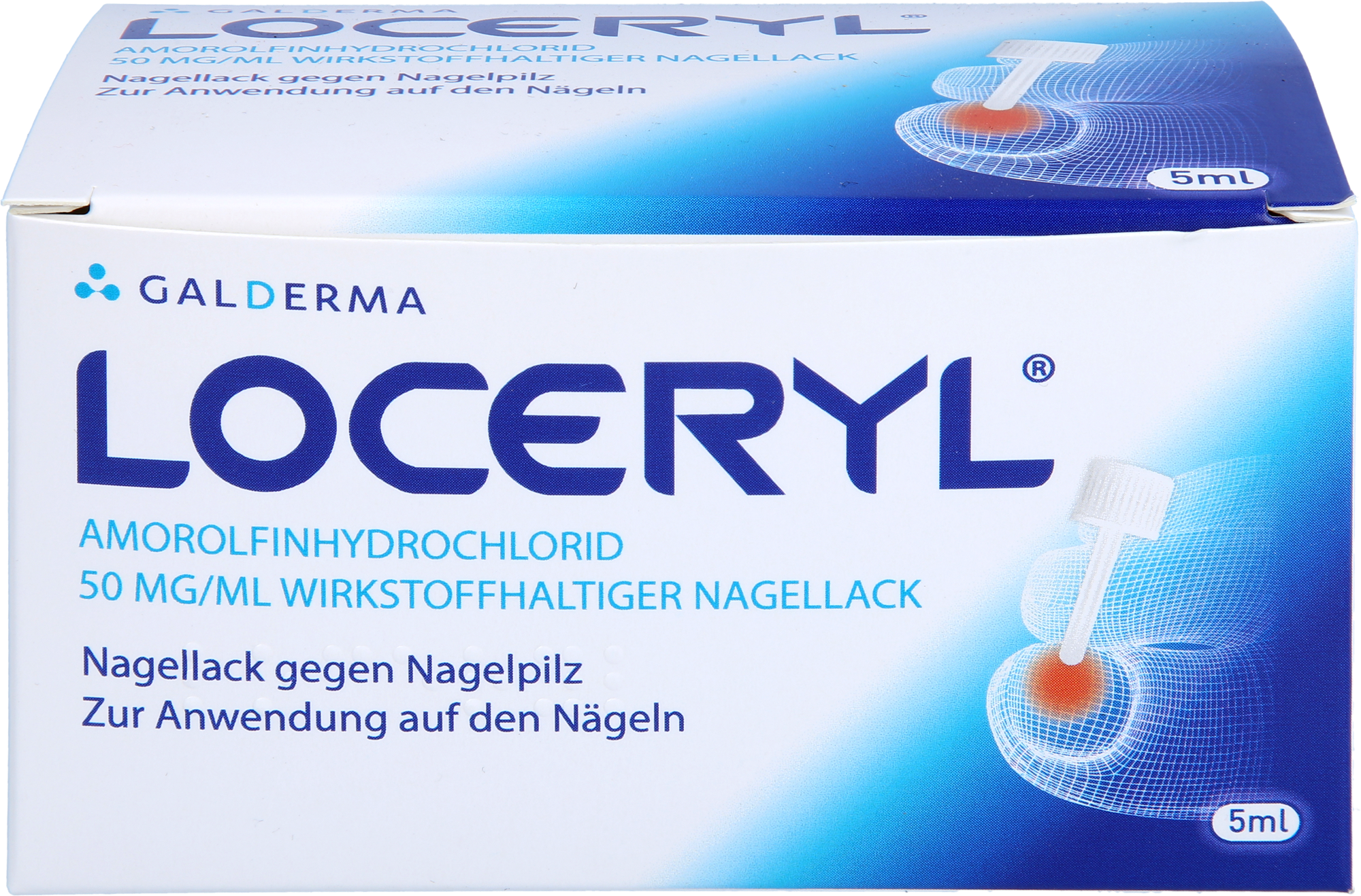 LOCERYL Nagellack gegen Nagelpilz DIREKT-Applikat.