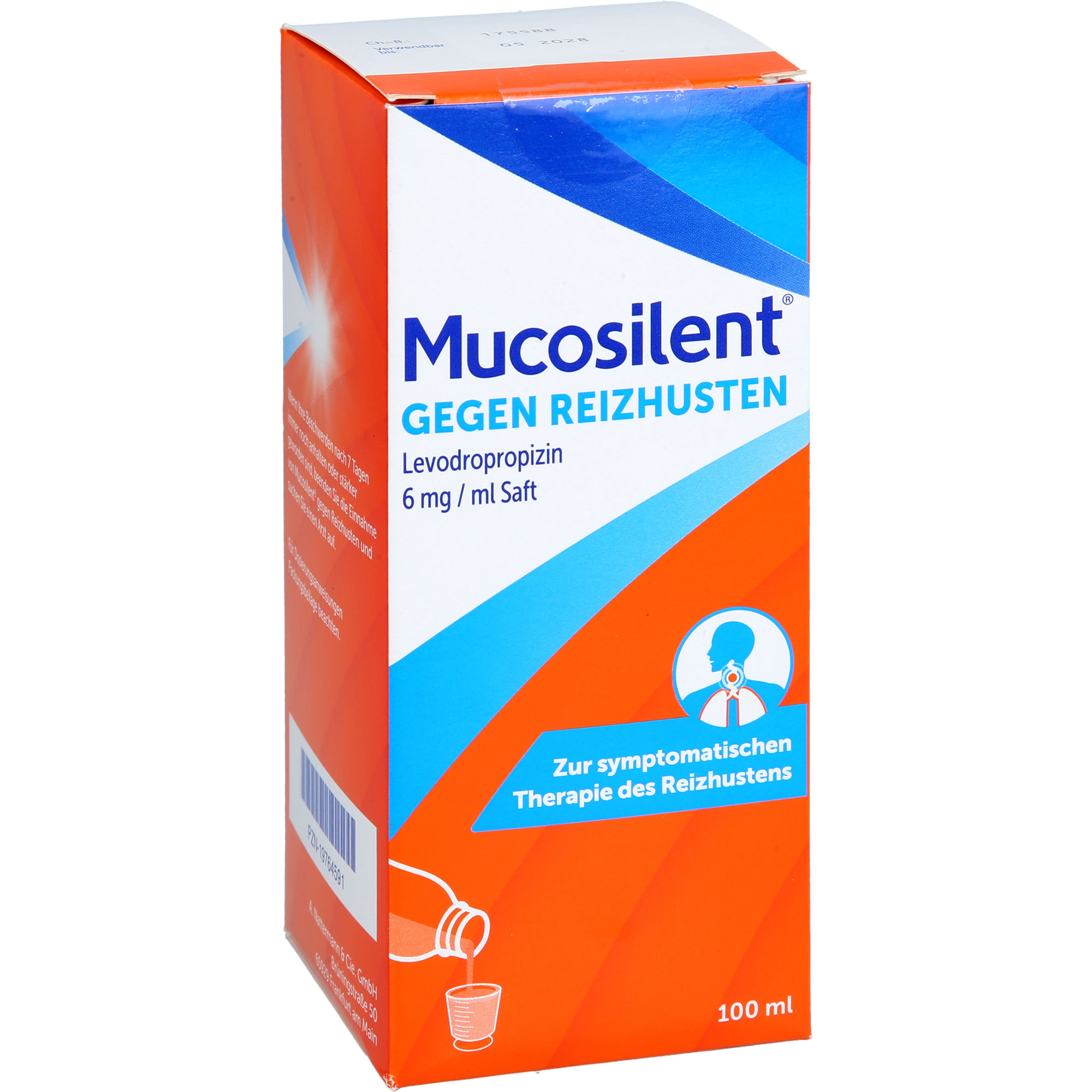 MUCOSILENT gg.Reizhust.Levodropropizin 6mg/ml Saft