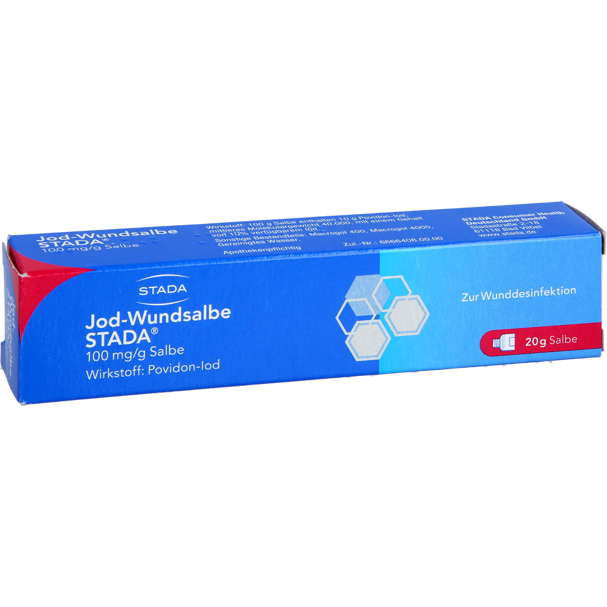 JOD-WUNDSALBE STADA 100 mg/g 20 g