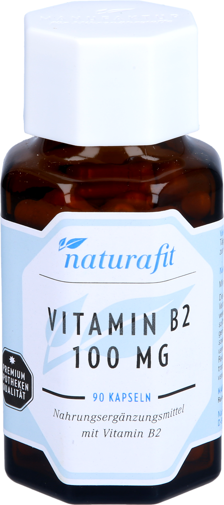 NATURAFIT Vitamin B2 100 mg Kapseln