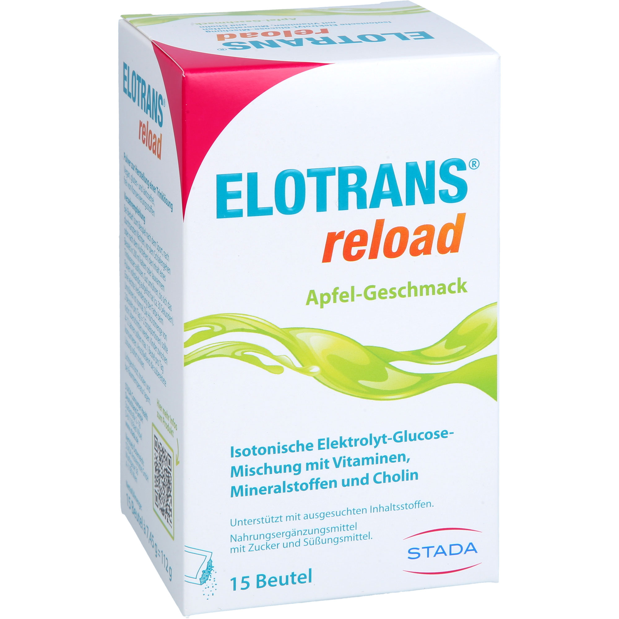 ELOTRANS reload Elektrolyt-Pulver Apfel Btl.