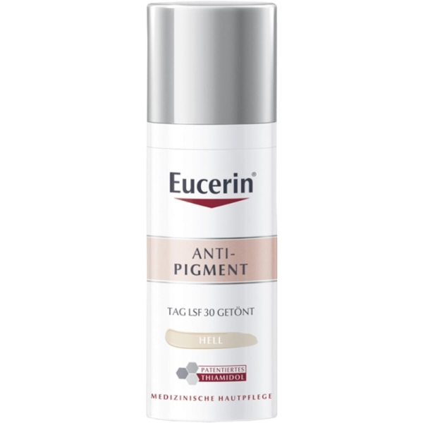 EUCERIN Anti-Pigment Tag getönt hell LSF 30