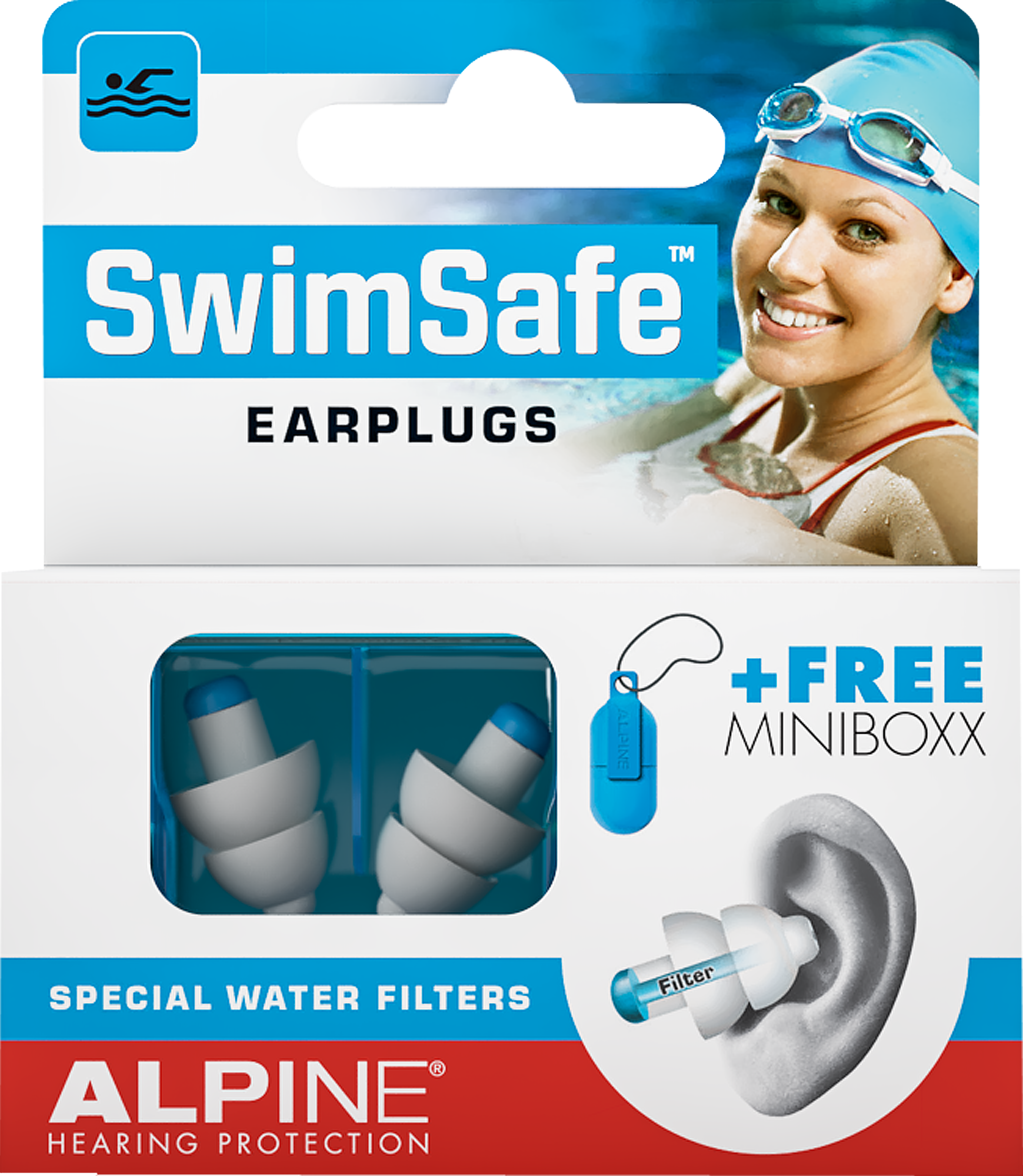 ALPINE SWIMSAFE Ohrstöpsel