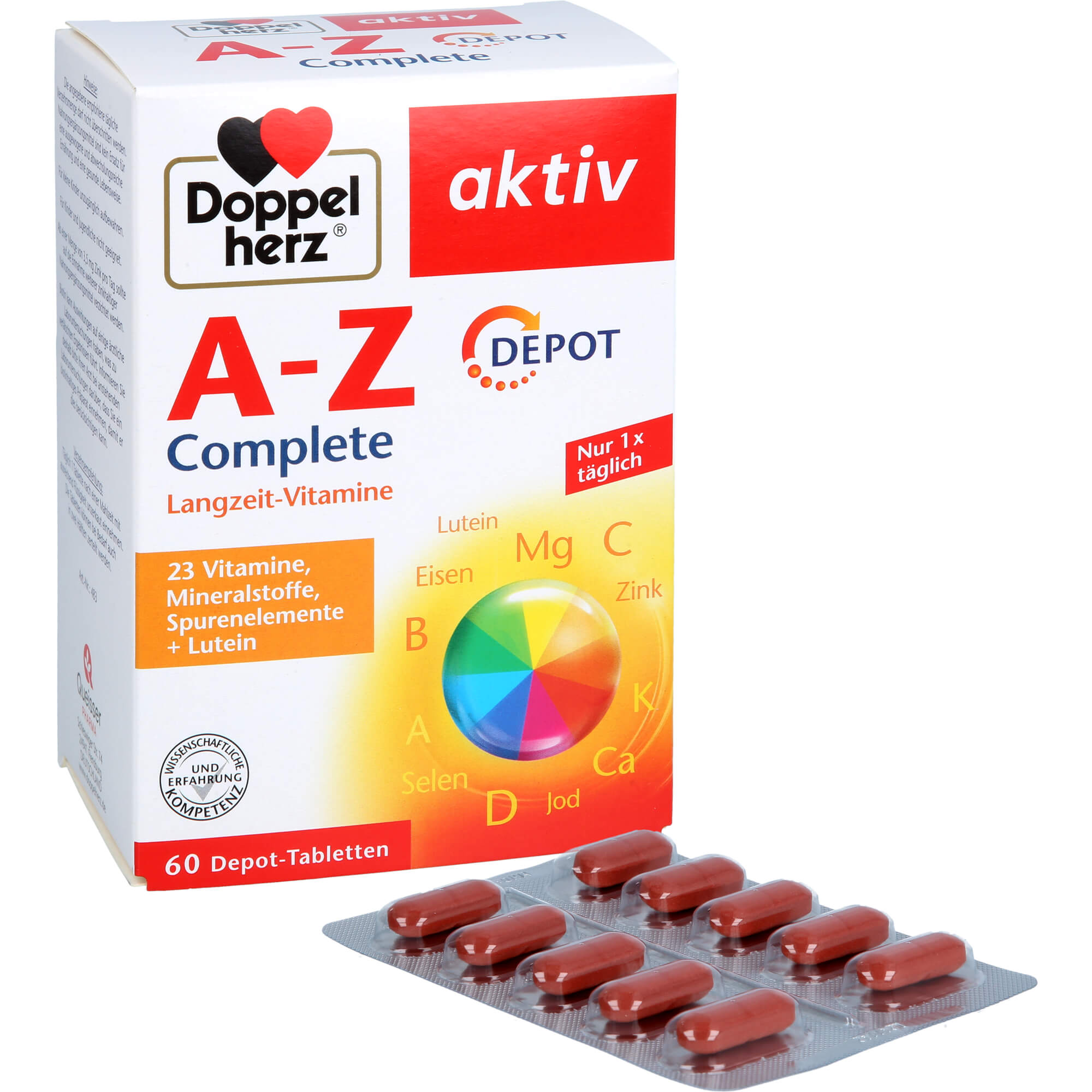 DOPPELHERZ A-Z Depot Tabletten 60 St