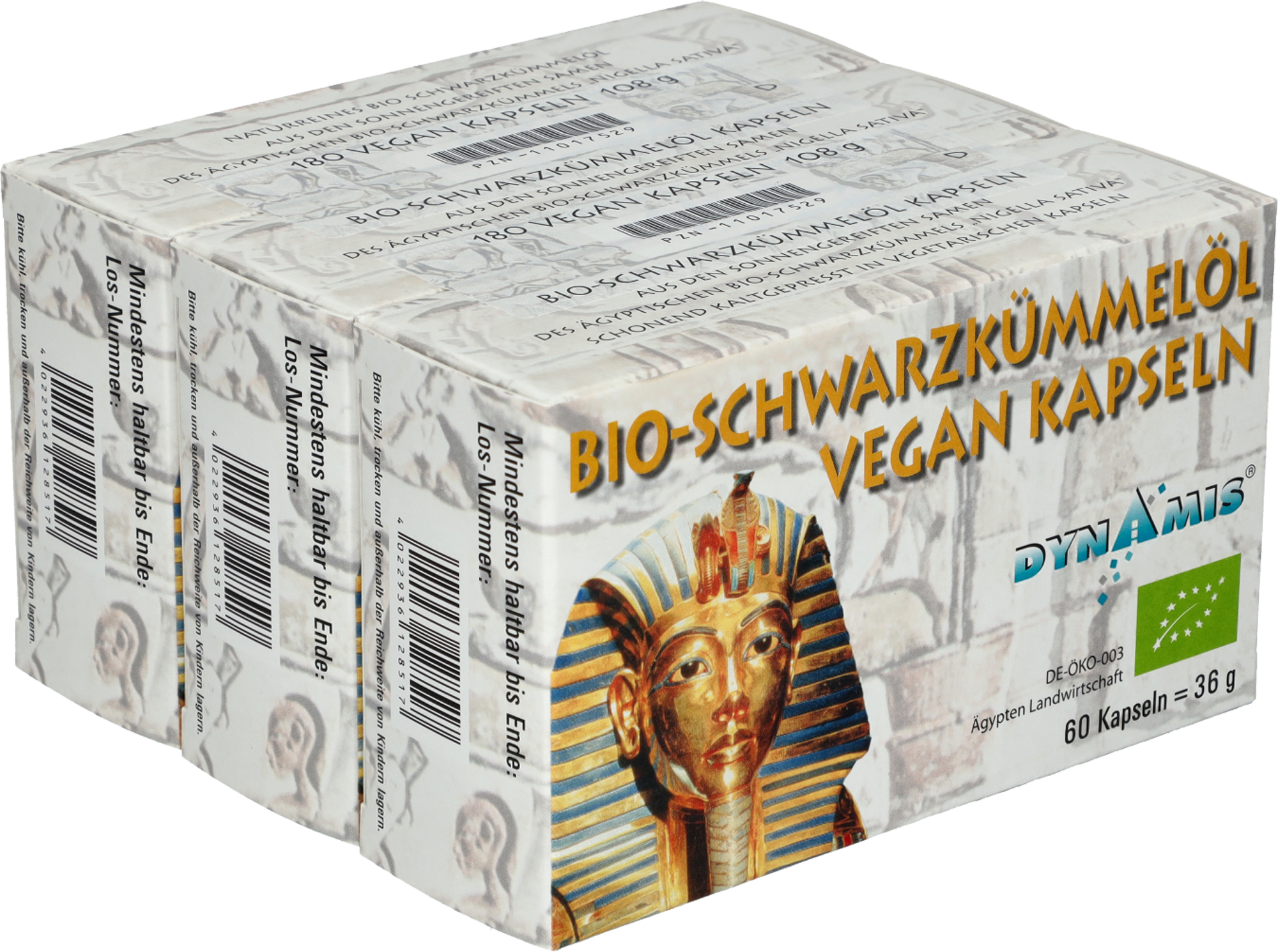 SCHWARZKÜMMEL BIO vegan Kapseln 180 St