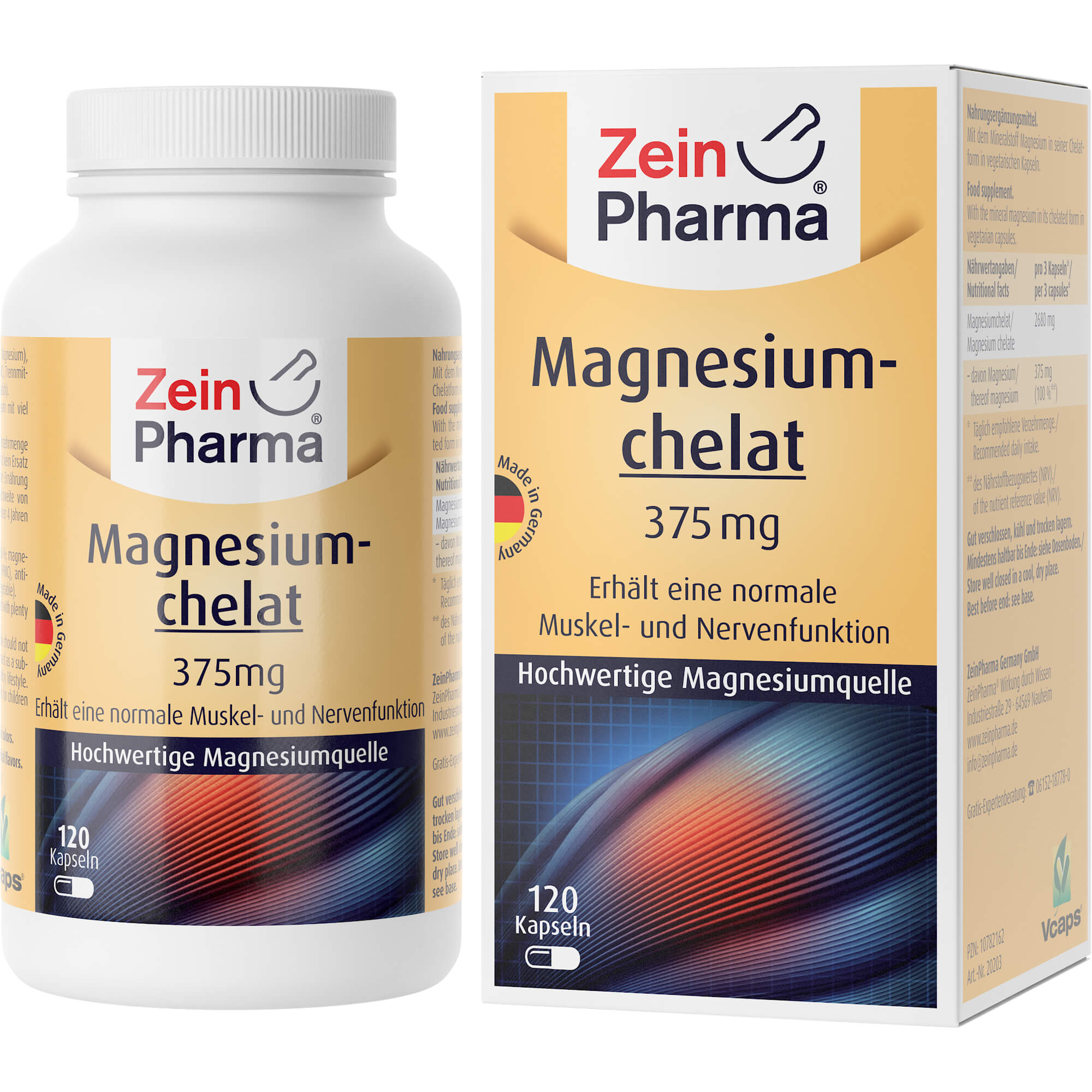 MAGNESIUM CHELAT Kapseln hoch bioverfügbar